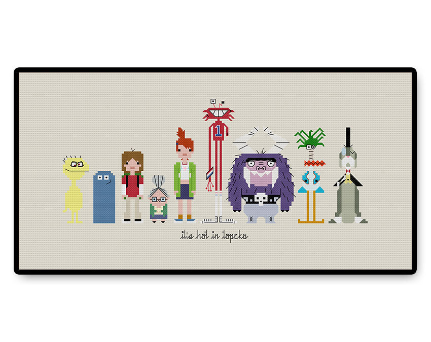 Foster's Home for Imaginary Friends - Complete Cross Stitch Kit