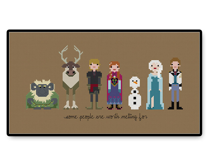 Frozen - PDF Cross Stitch Pattern