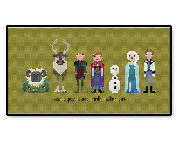 Frozen - PDF Cross Stitch Pattern