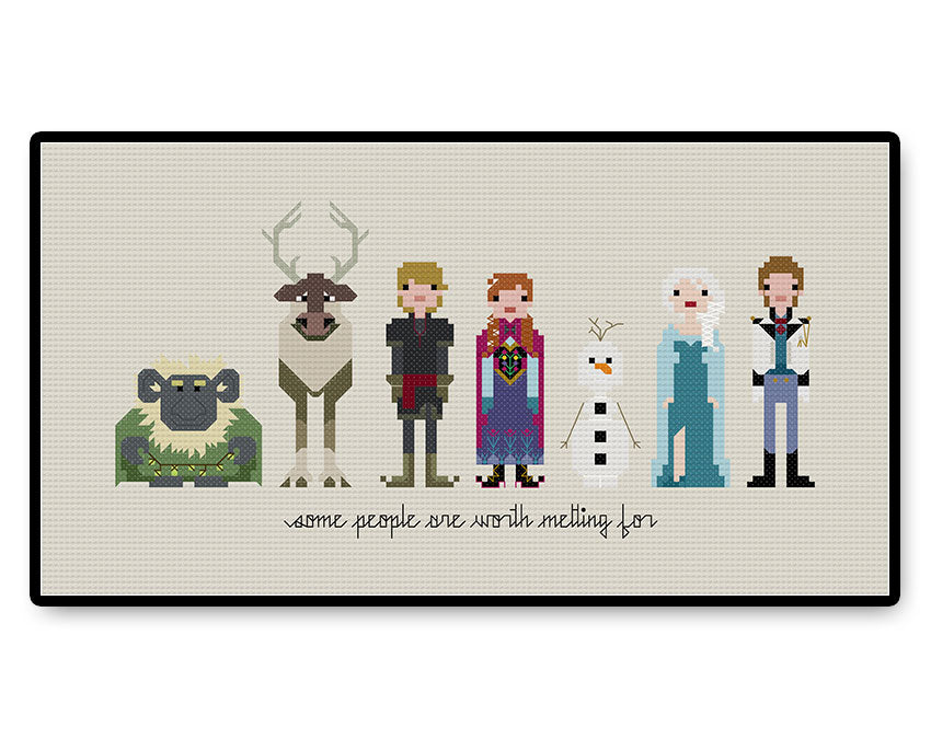 Frozen - Complete Cross Stitch Kit