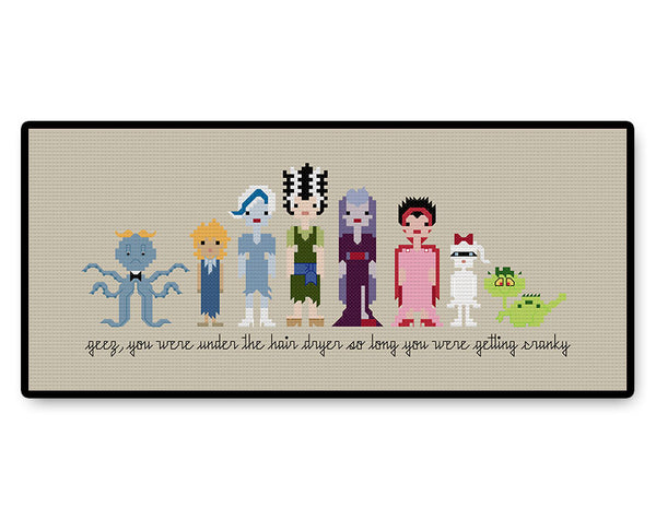 Ghoul School - Complete Cross Stitch Kit