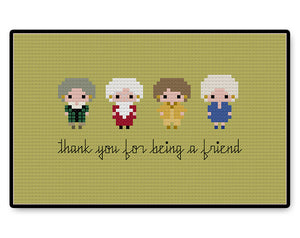 Golden Girls Bite Size - Complete Cross Stitch Kits