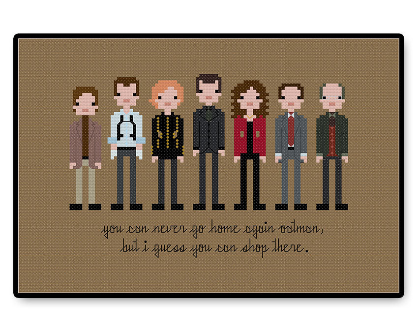 Grosse Pointe Blank - PDF Cross Stitch Pattern