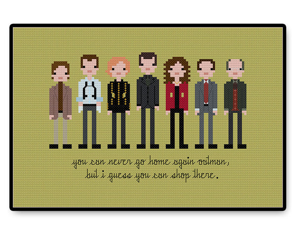 Grosse Pointe Blank - PDF Cross Stitch Pattern