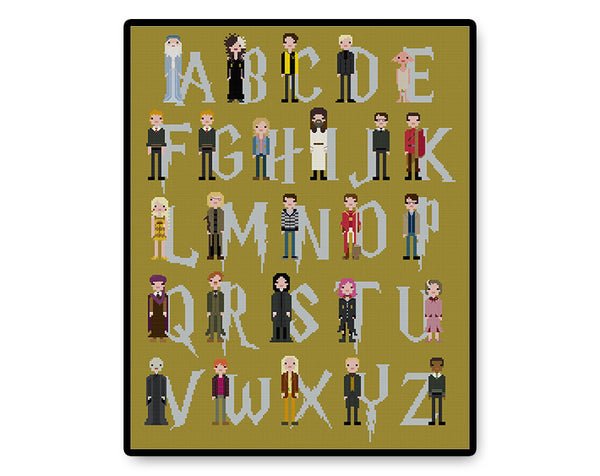 Wizard Alphabet - Complete Cross Stitch Kit