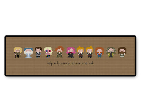 Harry Potter's Friends Bite Size - PDF Cross Stitch Pattern