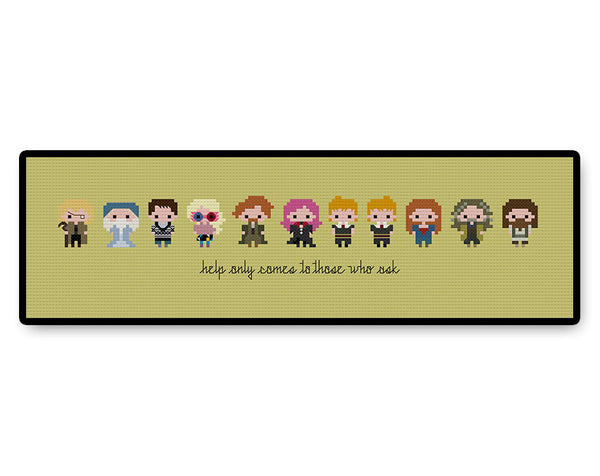 Harry Potter's Friends Bite Size - PDF Cross Stitch Pattern