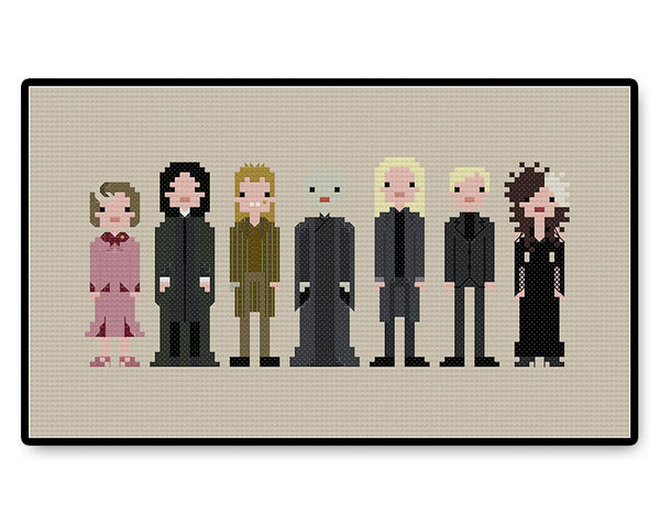 Wizard Villains - PDF Cross Stitch Pattern