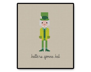 Hatters Gonna Hat - Complete Cross Stitch Kit