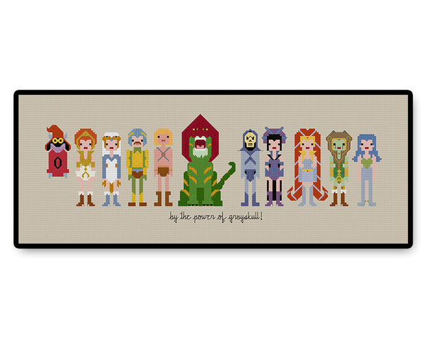 He-Man - PDF Cross Stitch Pattern