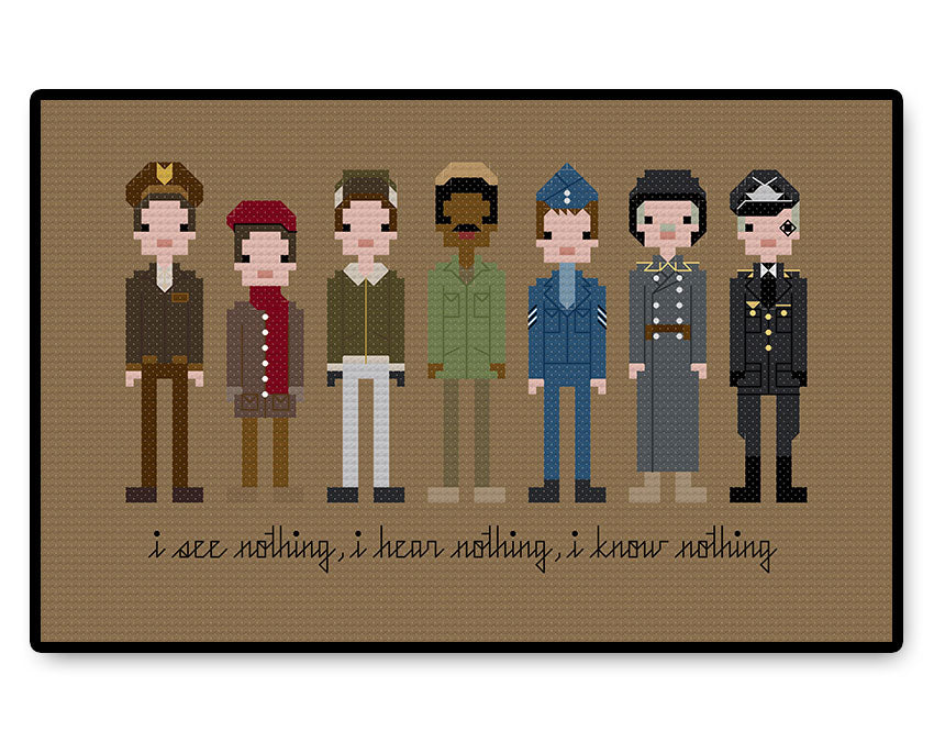 Hogan's Heroes - PDF Cross Stitch Pattern