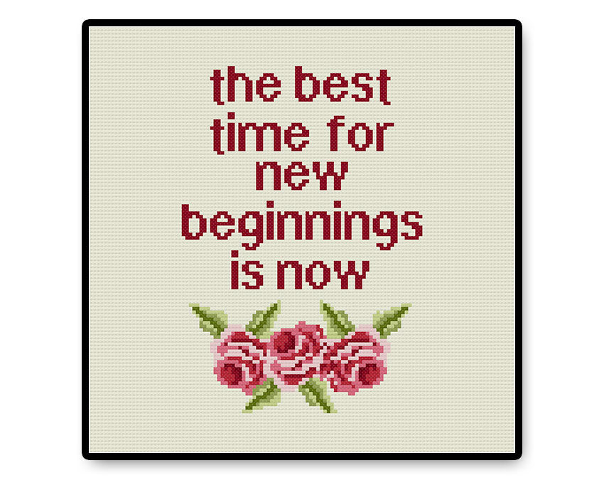 New Beginnings - PDF Cross Stitch Pattern