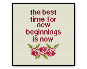 New Beginnings - PDF Cross Stitch Pattern