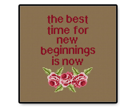 New Beginnings - Complete Cross Stitch Kit