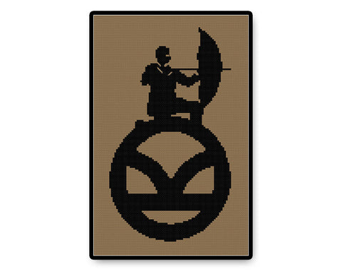 Kingsman Logo - PDF Cross Stitch Pattern