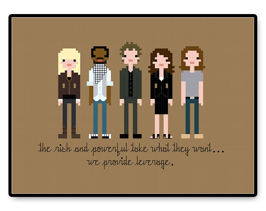 Leverage - PDF Cross Stitch Pattern