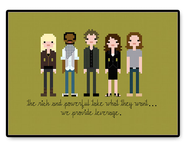 Leverage - PDF Cross Stitch Pattern