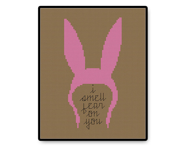 I Smell Fear - PDF Cross Stitch Pattern