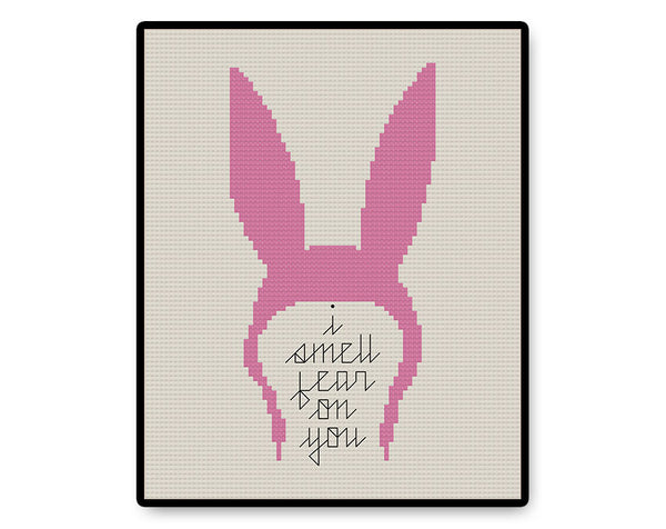 I Smell Fear - PDF Cross Stitch Pattern