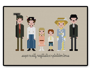 Mary Poppins - Complete Cross Stitch Kit