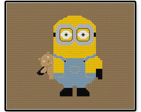 Minion Bob - PDF Cross Stitch Pattern