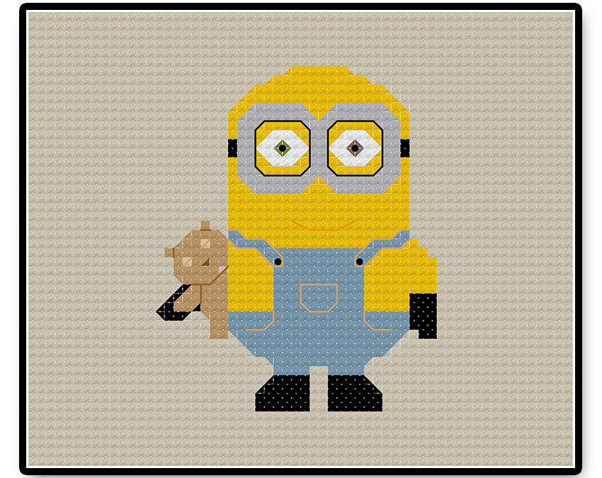 Minion Bob - PDF Cross Stitch Pattern