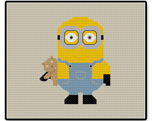 Minion Bob - PDF Cross Stitch Pattern