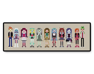 Monster High - Complete Cross Stitch Kit