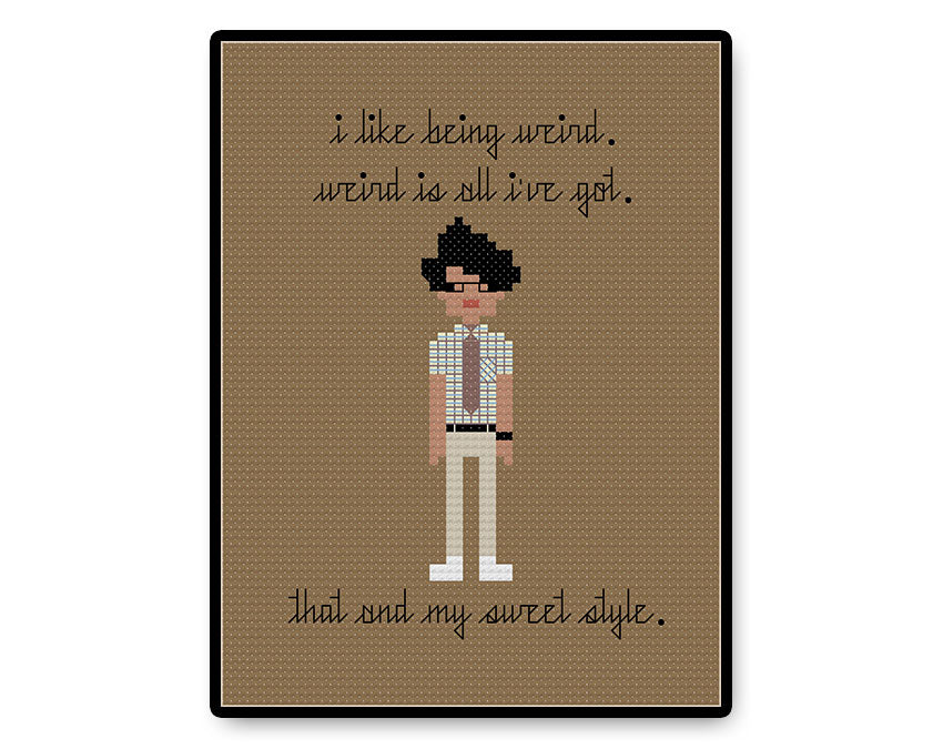 Moss's Sweet Style - PDF Cross Stitch Pattern