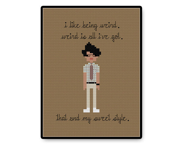 Moss's Sweet Style - PDF Cross Stitch Pattern