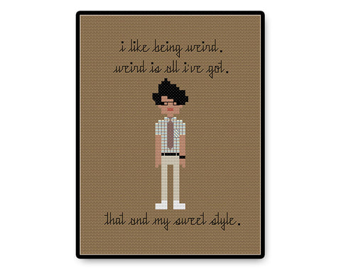 Moss's Sweet Style - PDF Cross Stitch Pattern