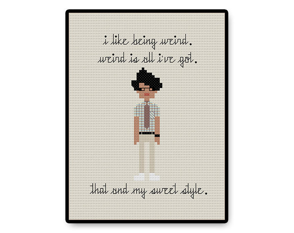 Moss's Sweet Style - PDF Cross Stitch Pattern