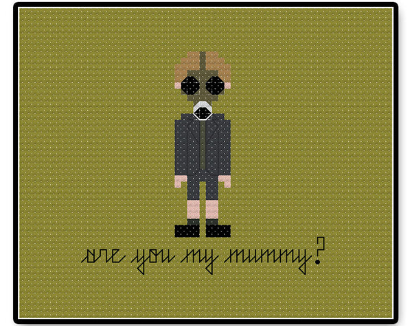 Are You My Mummy? - PDF Cross Stitch Pattern