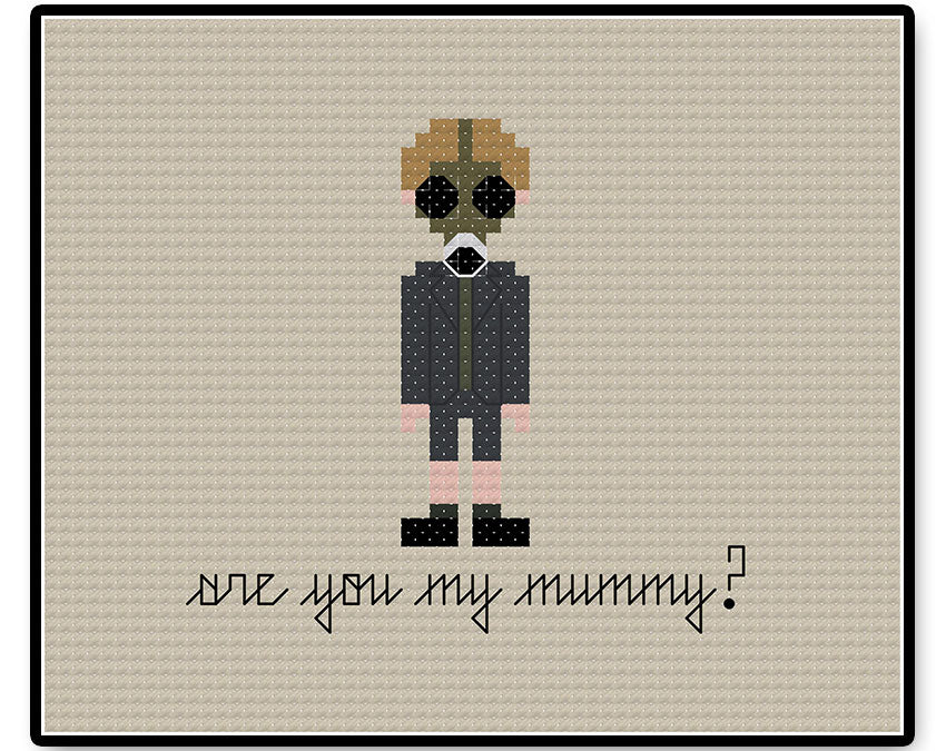 Are You My Mummy? - PDF Cross Stitch Pattern