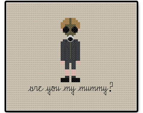 Are You My Mummy? - PDF Cross Stitch Pattern