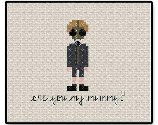 Are You My Mummy? - PDF Cross Stitch Pattern