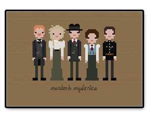 Murdoch Mysteries - PDF Cross Stitch Pattern