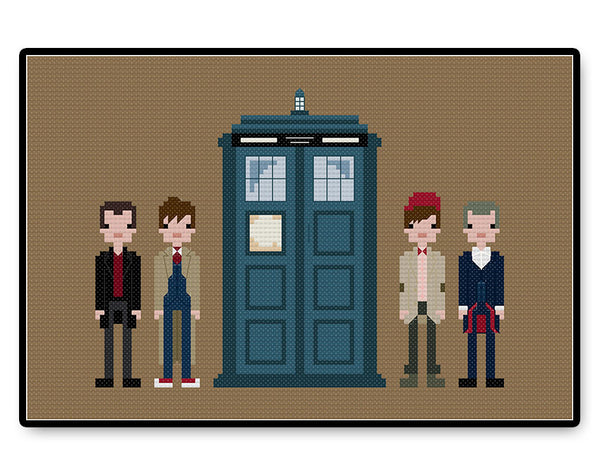 New Doctors - PDF Cross Stitch Pattern