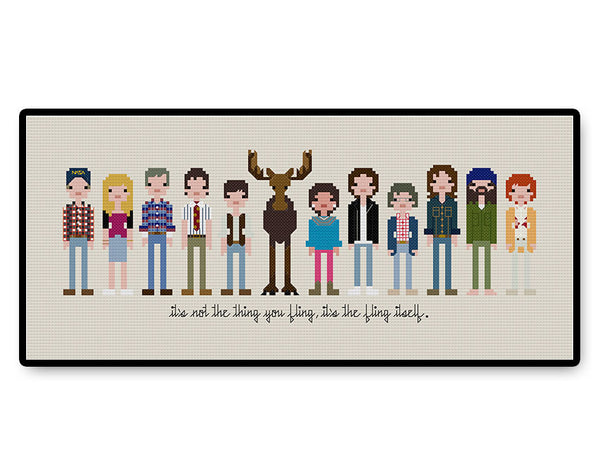 Northern Exposure - PDF Cross Stitch Pattern