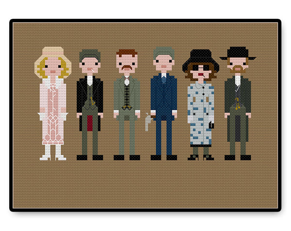 Peaky Blinders - PDF Cross Stitch Pattern