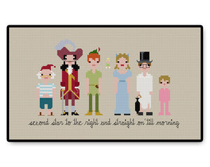 Peter Pan - Complete Cross Stitch Kit