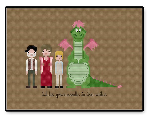 Pete's Dragon - PDF Cross Stitch Pattern