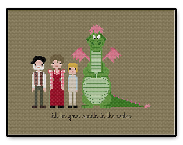 Pete's Dragon - PDF Cross Stitch Pattern