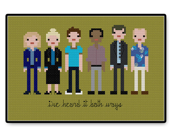 Psych - PDF Cross Stitch Pattern