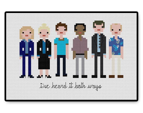 Psych - PDF Cross Stitch Pattern