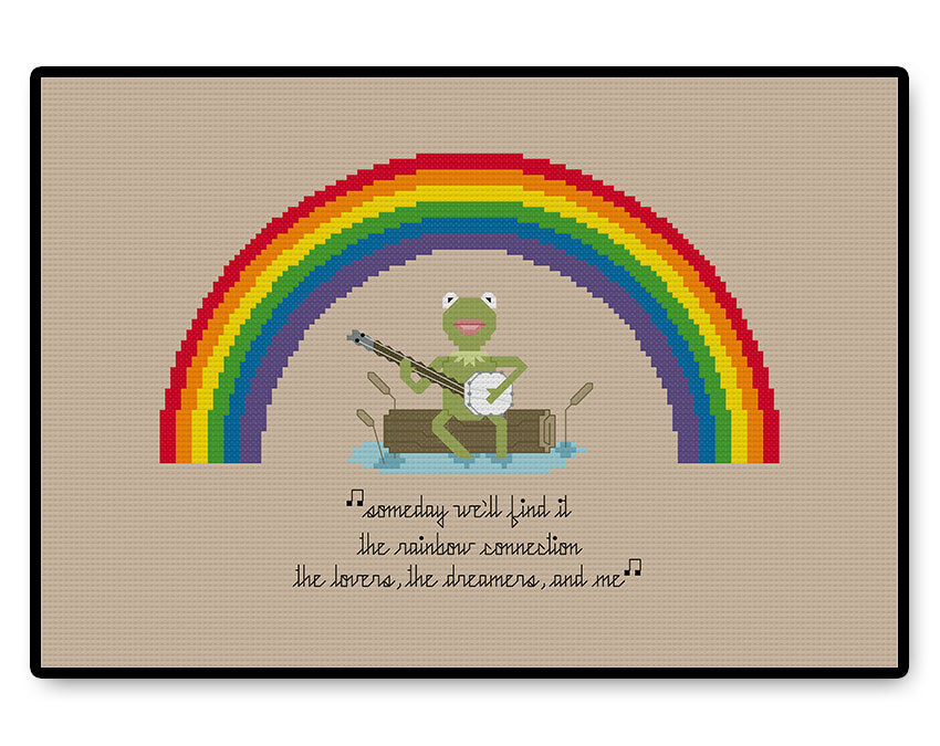 Rainbow Connection - PDF Cross Stitch Pattern