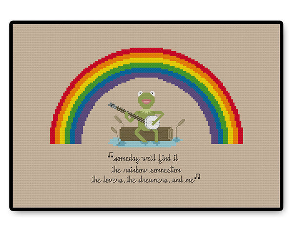 Rainbow Connection - PDF Cross Stitch Pattern