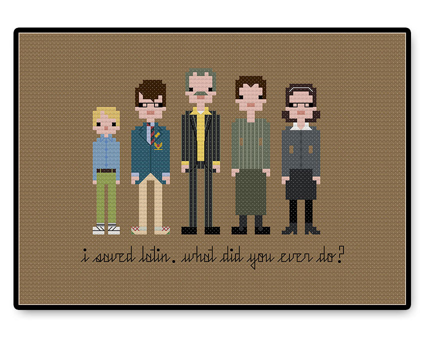 Rushmore - PDF Cross Stitch Pattern