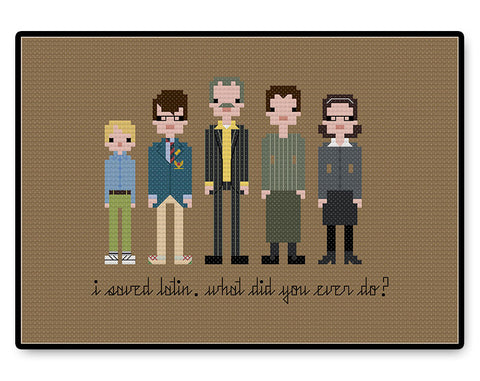 Rushmore - PDF Cross Stitch Pattern