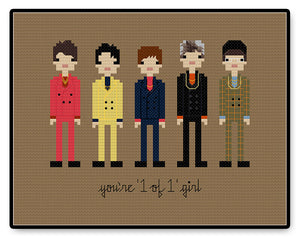 SHINee - Complete Cross Stitch Kit